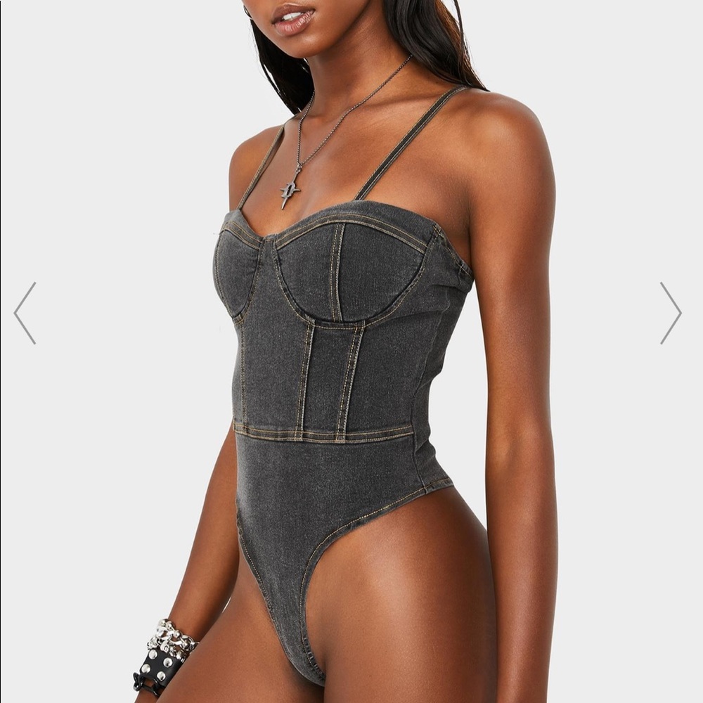 Denim Bodysuit